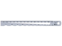 Shinwa radius en dikte liniaal 150 mm - TG44602