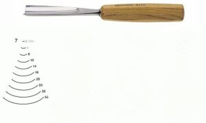 Pfeil rechte guts gebogen 4 mm (snede 7) - 700848