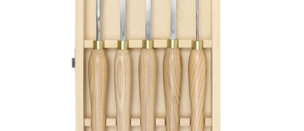 Hattori HSS houtdraaibeitels Mini 5 delig – 701853