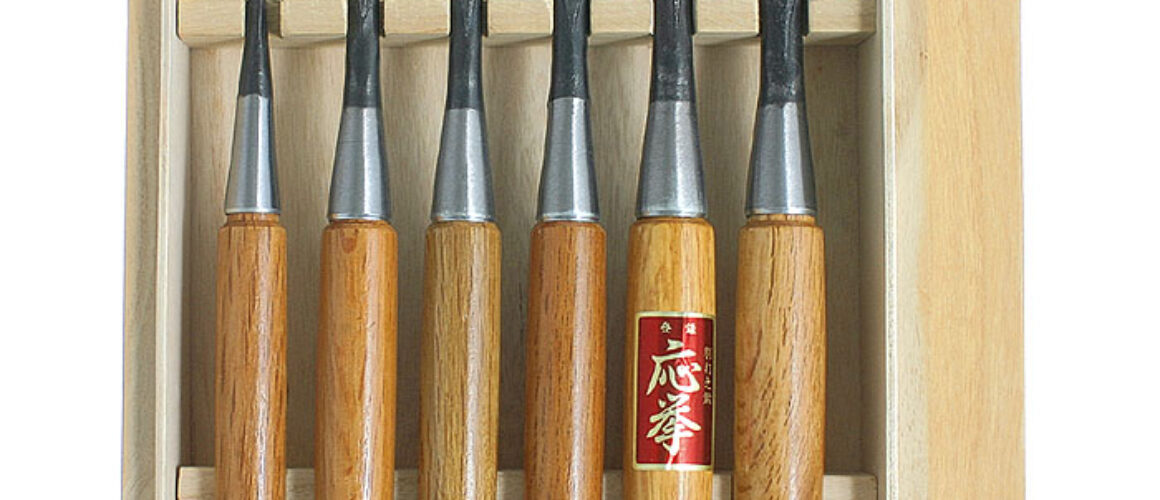 Japanse beitelset Hattori 6 delig – 710015