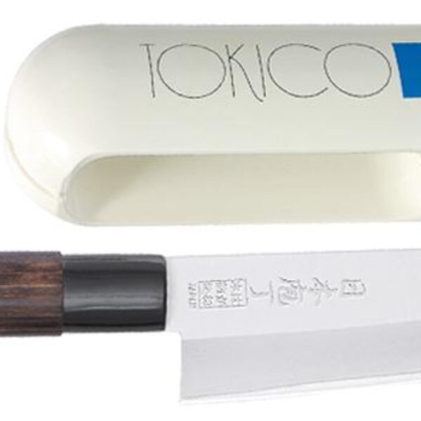 Japans keukenmes Saku Hocho Santocu (all purpose) + Tokico messen slijper - 719727
