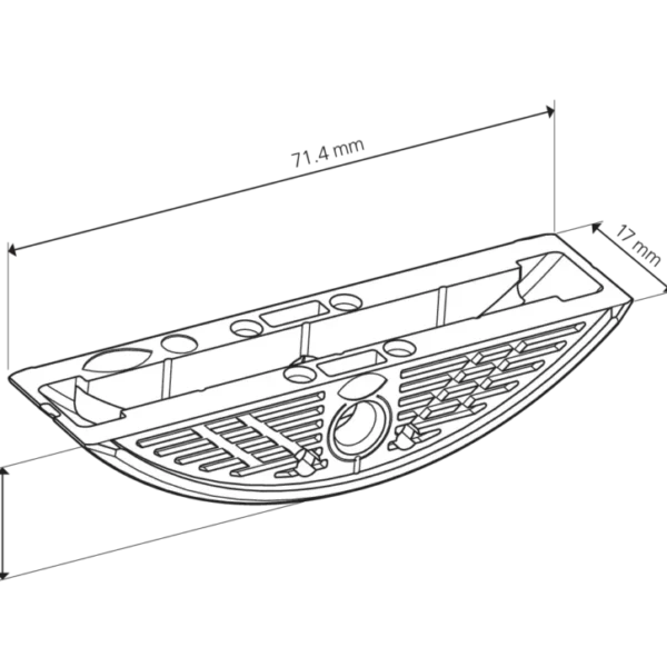 Lamello LC P-16x17 set verbinders voor lichtgewicht panelen