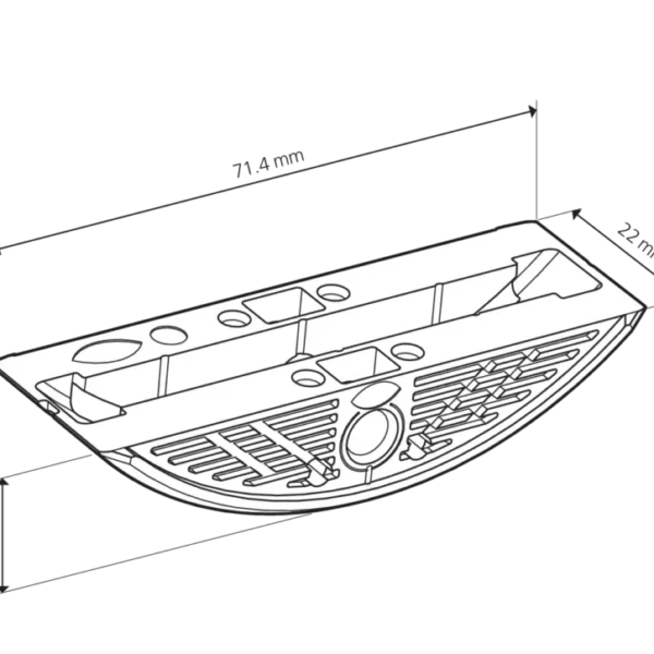Lamello LC P-16x22 set verbinders voor lichtgewicht panelen