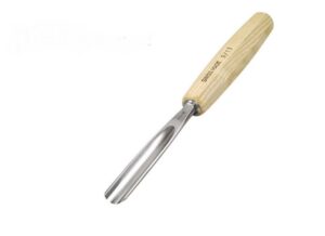Pfeil "Compact" rechte guts diep gebogen 10 mm (snede 9) - 700683