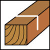 Reserve zaagblad voor Kataba Hardwood 250 mm - 730456