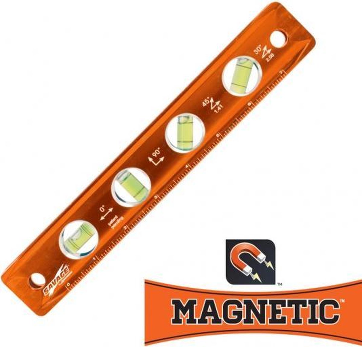 Aluminium magnetische waterpas